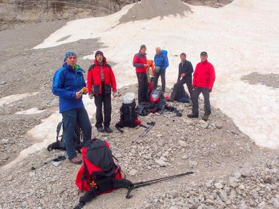 004-Rast auf dem Weg zur Apostoli-Huette